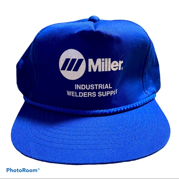 Vintage Miller Welding Snapback Hat 